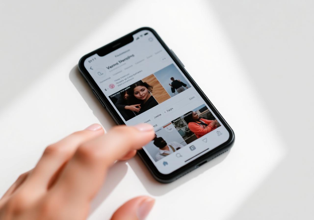 Social media management on mobile